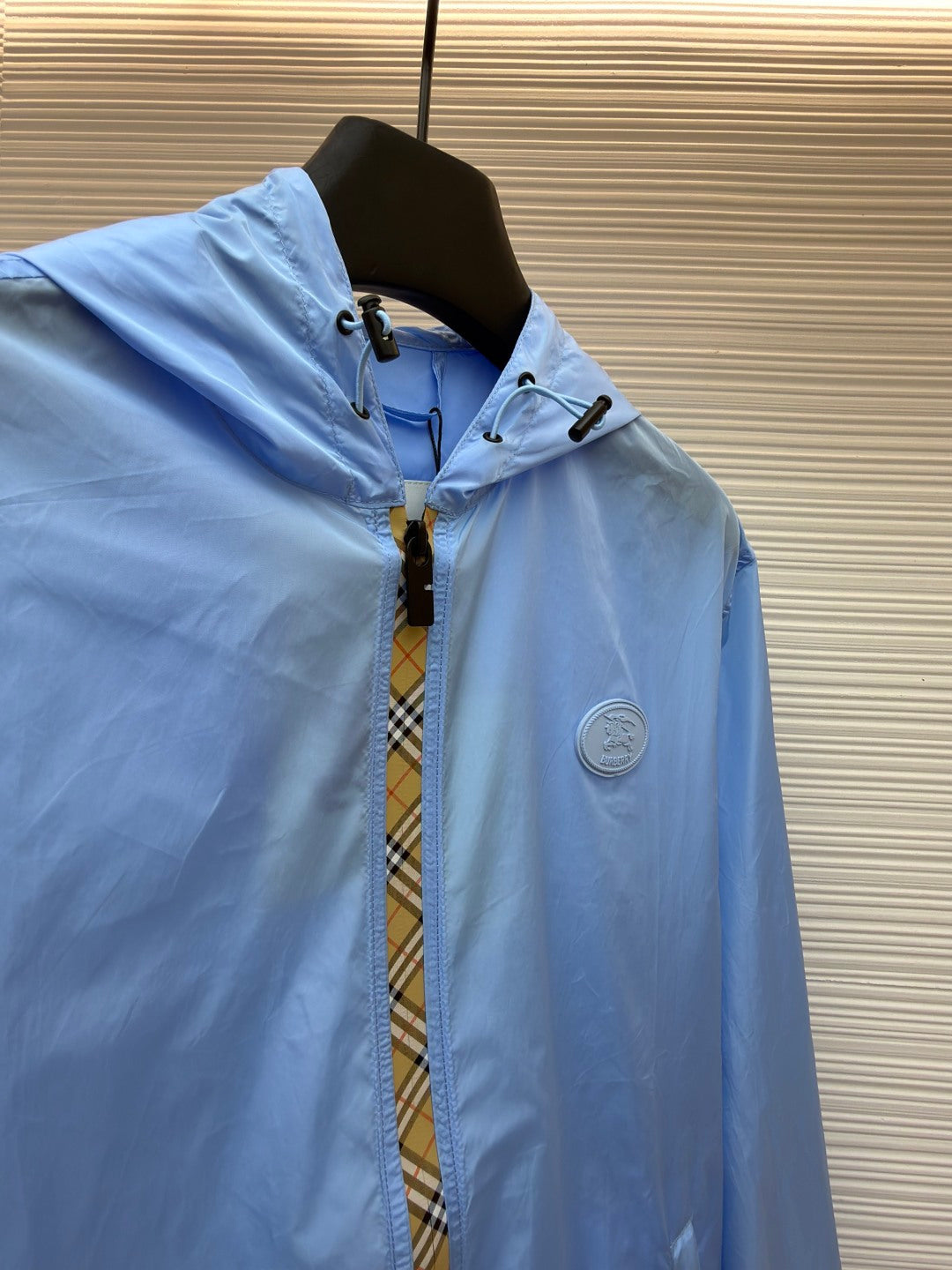 Vintage Check Hooded Jacket