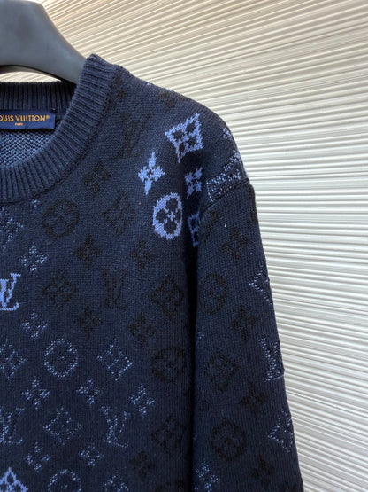LV Logo Crewneck Sweater