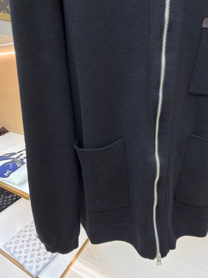 Logo Patch Zip Jacket