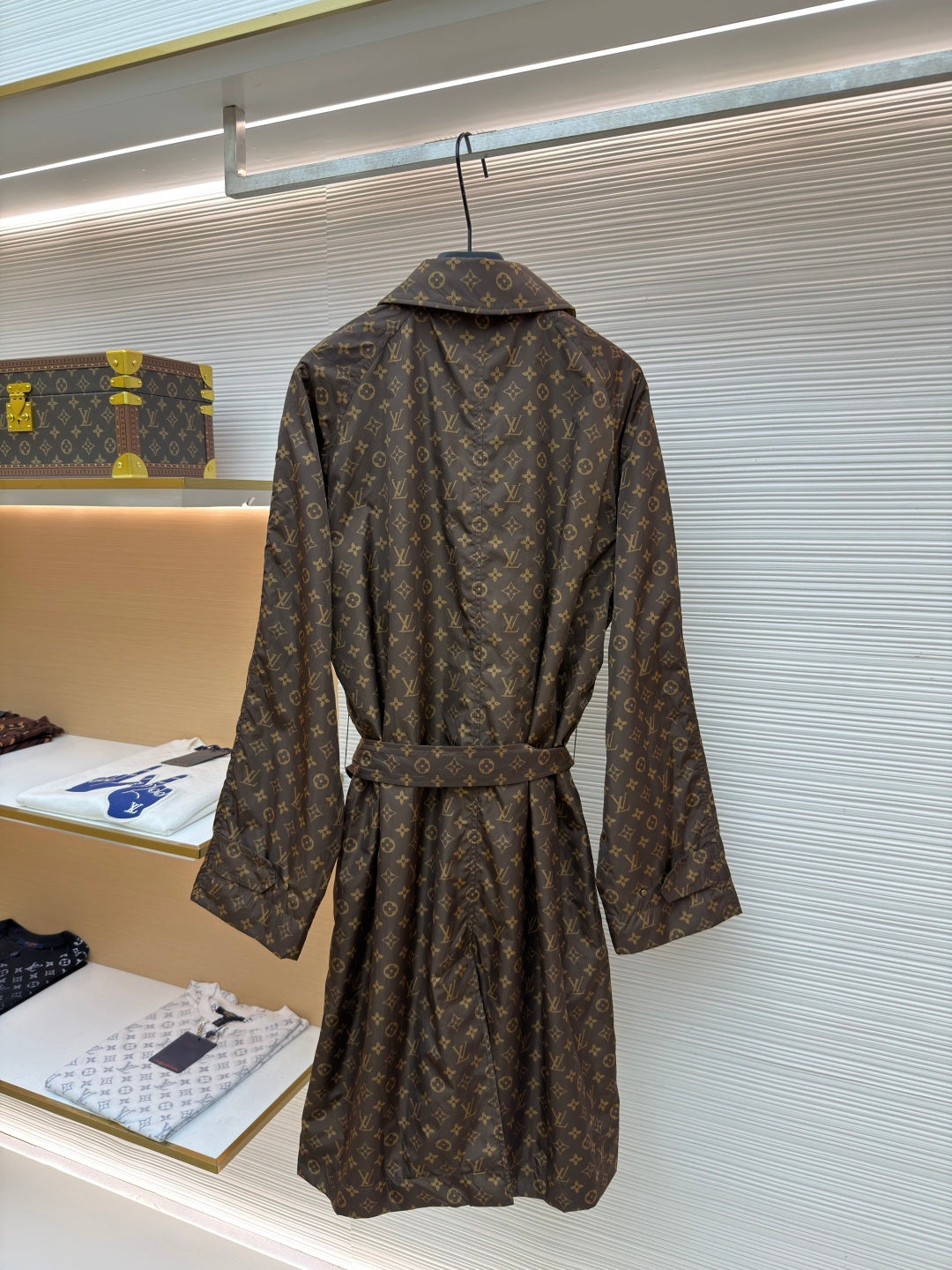 LV Logo Coat
