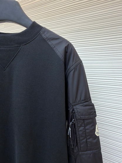 Logo Patch Crewneck Sweatshirt