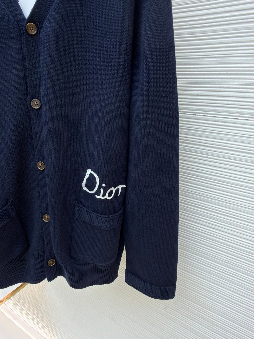 Embroidered Knit Cardigan