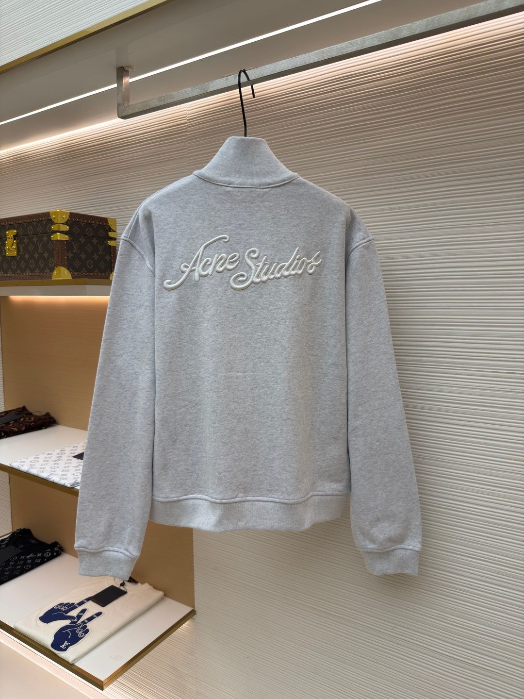 Embroidered Zip Jacket
