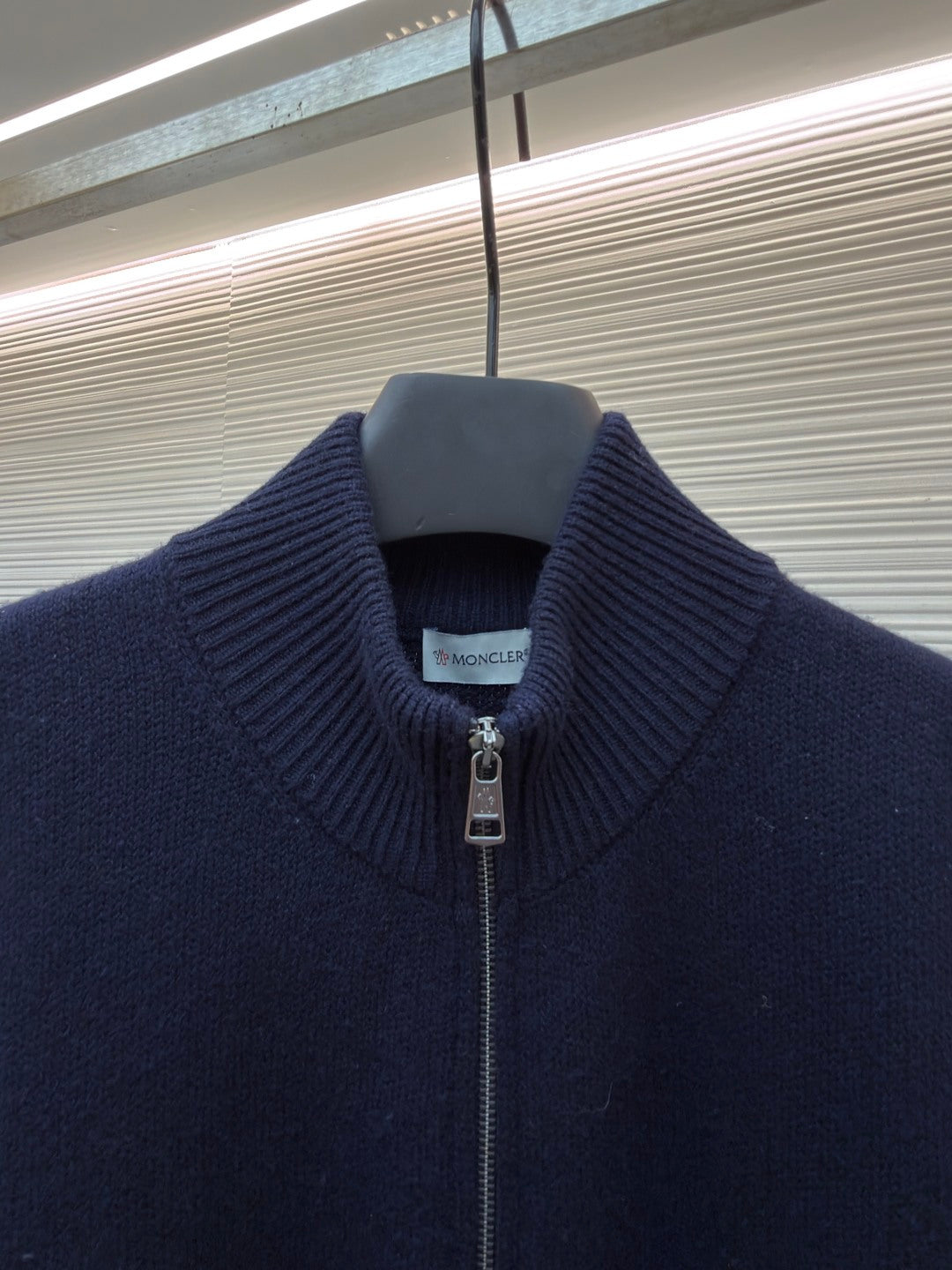Logo Patch Knit Cardigan