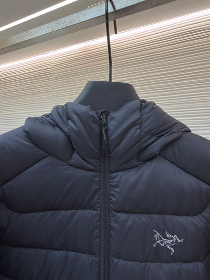 Embroidered Down Jacket