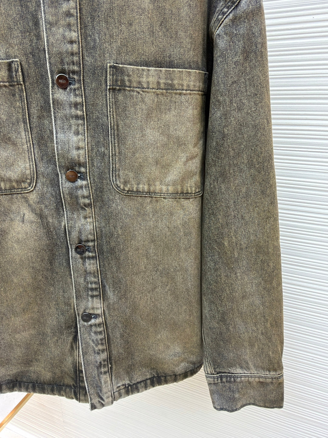Logo Denim Shirt
