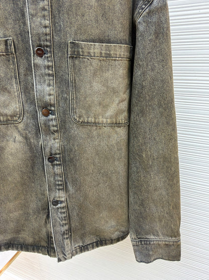 Logo Denim Shirt