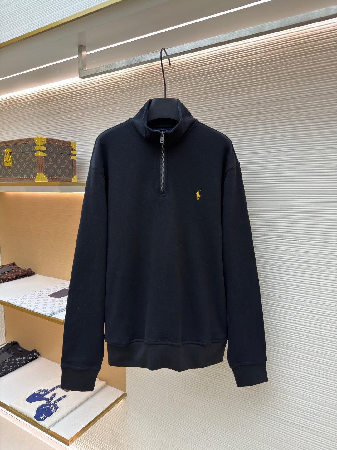 Embroidered Crewneck Sweatshirt