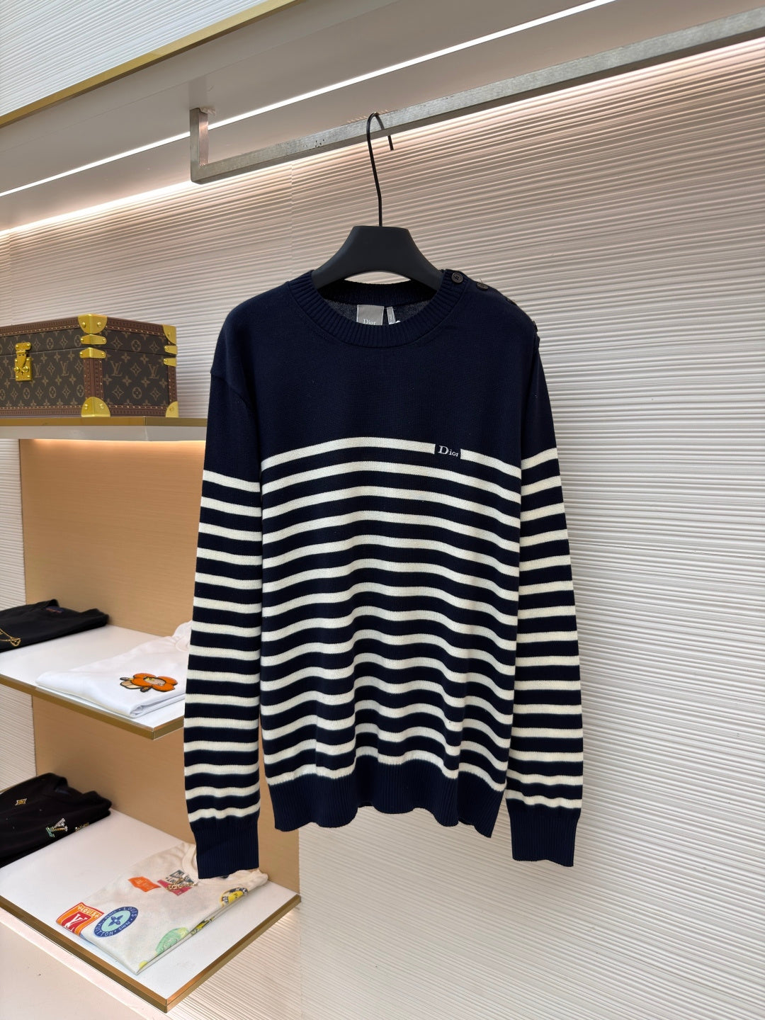 CD Logo Crewneck Sweater