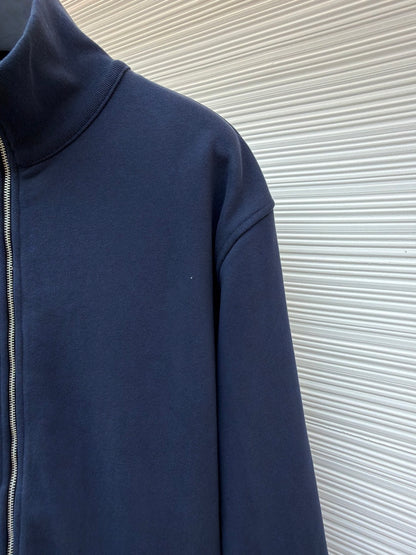 Embroidered Zip Jacket