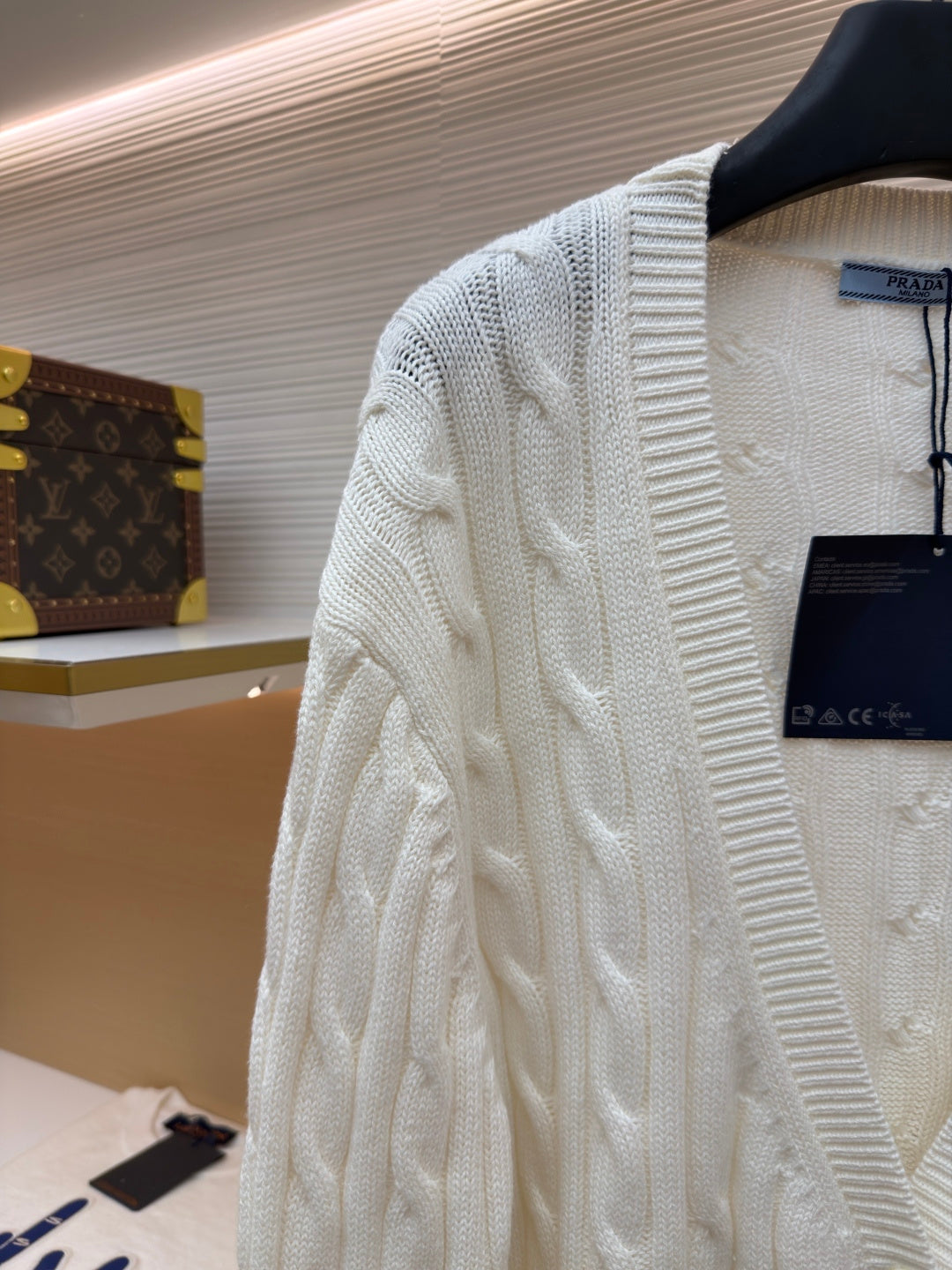 Embroidered Knit Cardigan