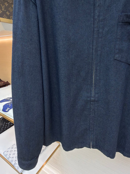 Triangle Logo Denim Jacket