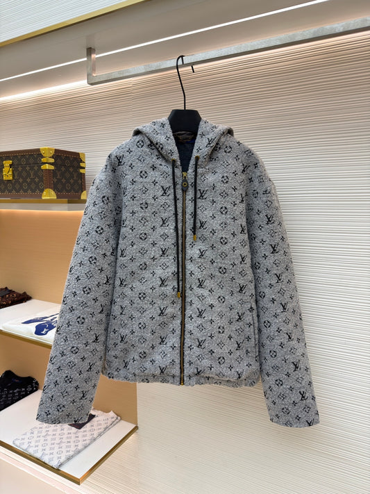 Graphic Zip-Up Hoodie