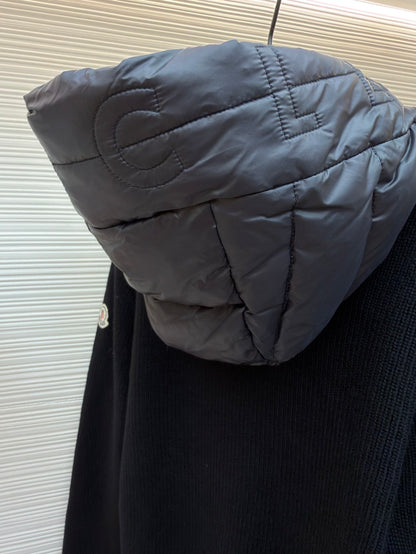 Embroidered Down Jacket