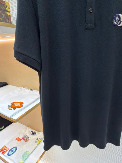 Logo Patch Polo Shirt