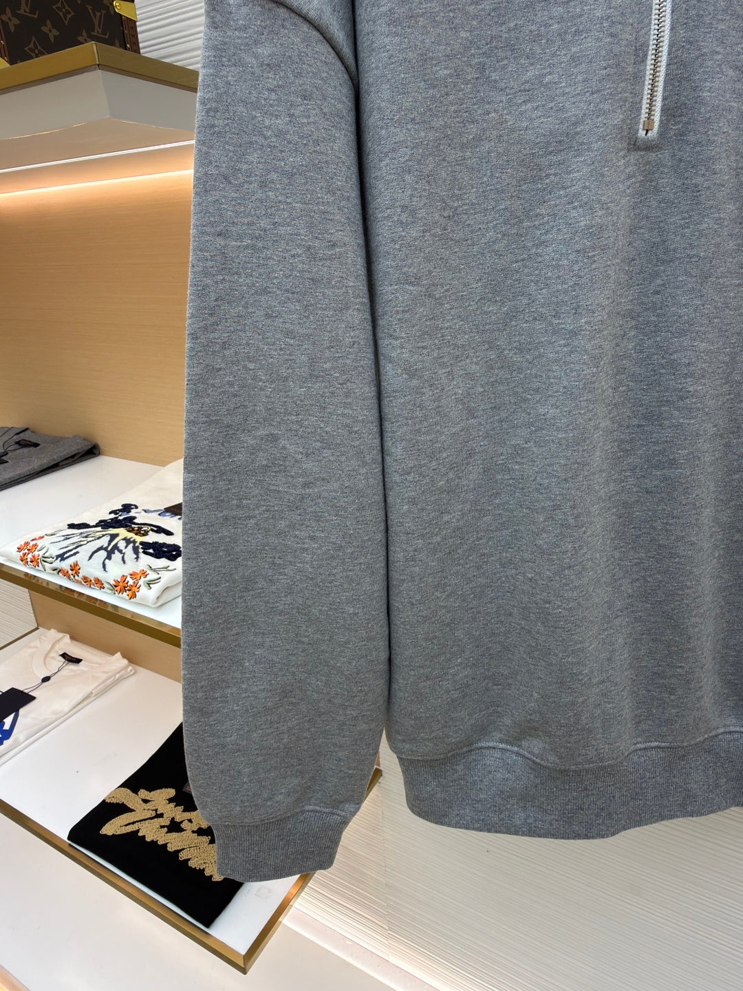 Embroidered Crewneck Sweatshirt