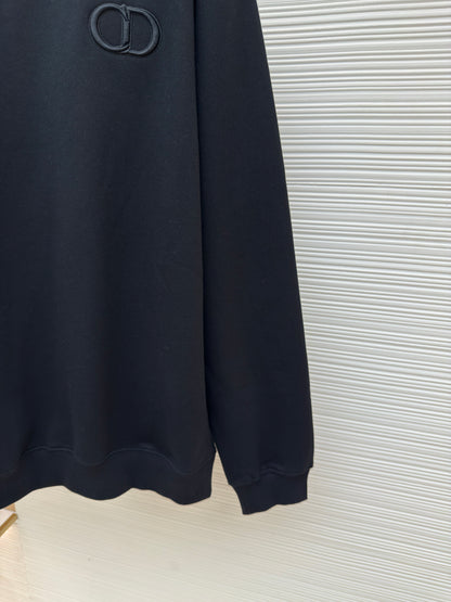 Embroidered Crewneck Sweatshirt