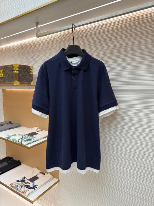 Triangle Logo Polo Shirt