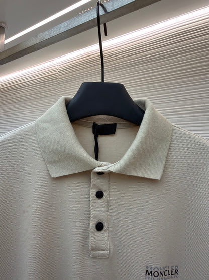 Logo Patch Polo Shirt