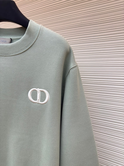 Embroidered Crewneck Sweatshirt