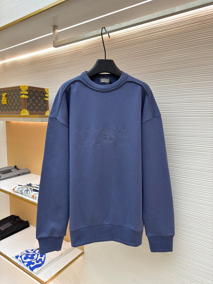 Embroidered Crewneck Sweatshirt