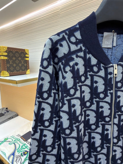 CD Logo Knit Cardigan