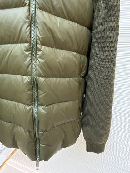 Embroidered Down Jacket
