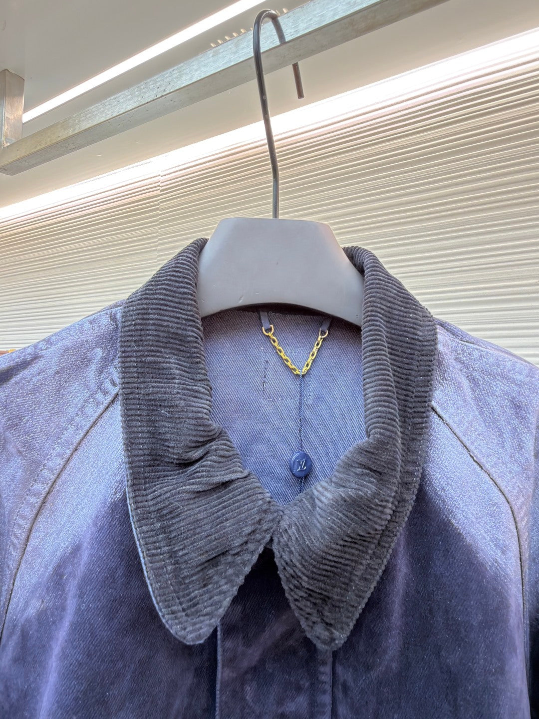 LV Logo Denim Jacket
