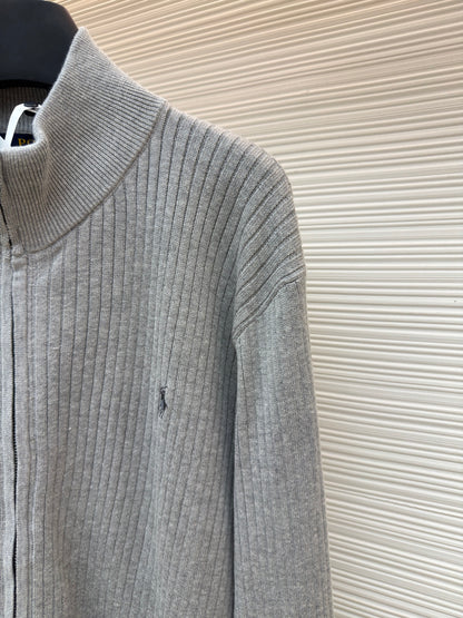 Pony Embroidered Zip Jacket