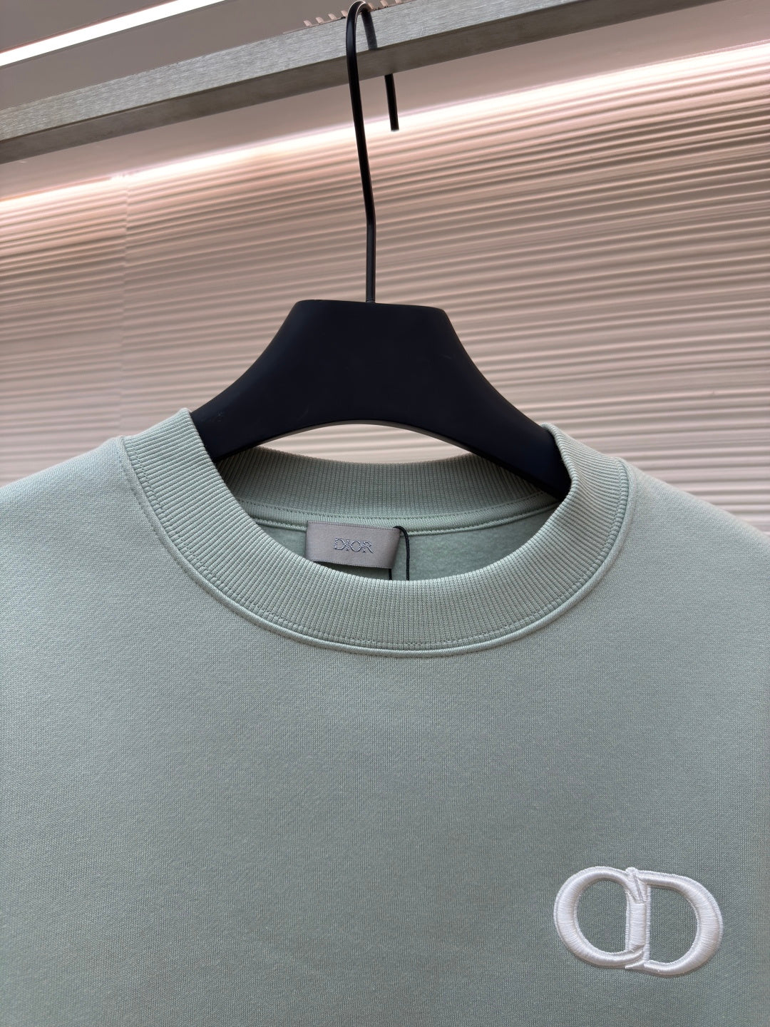 Embroidered Crewneck Sweatshirt