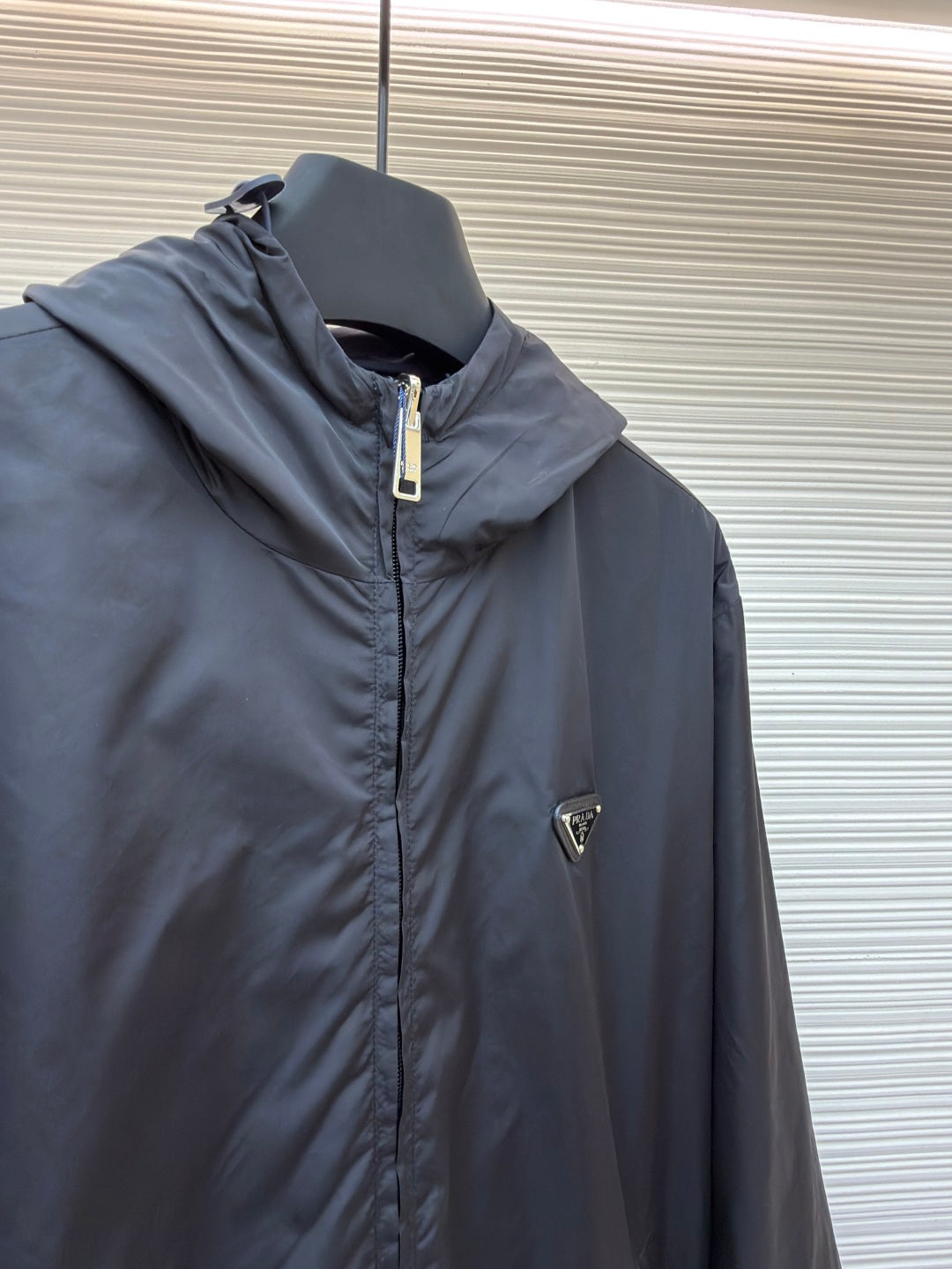 Triangle Logo Hooded Jacket