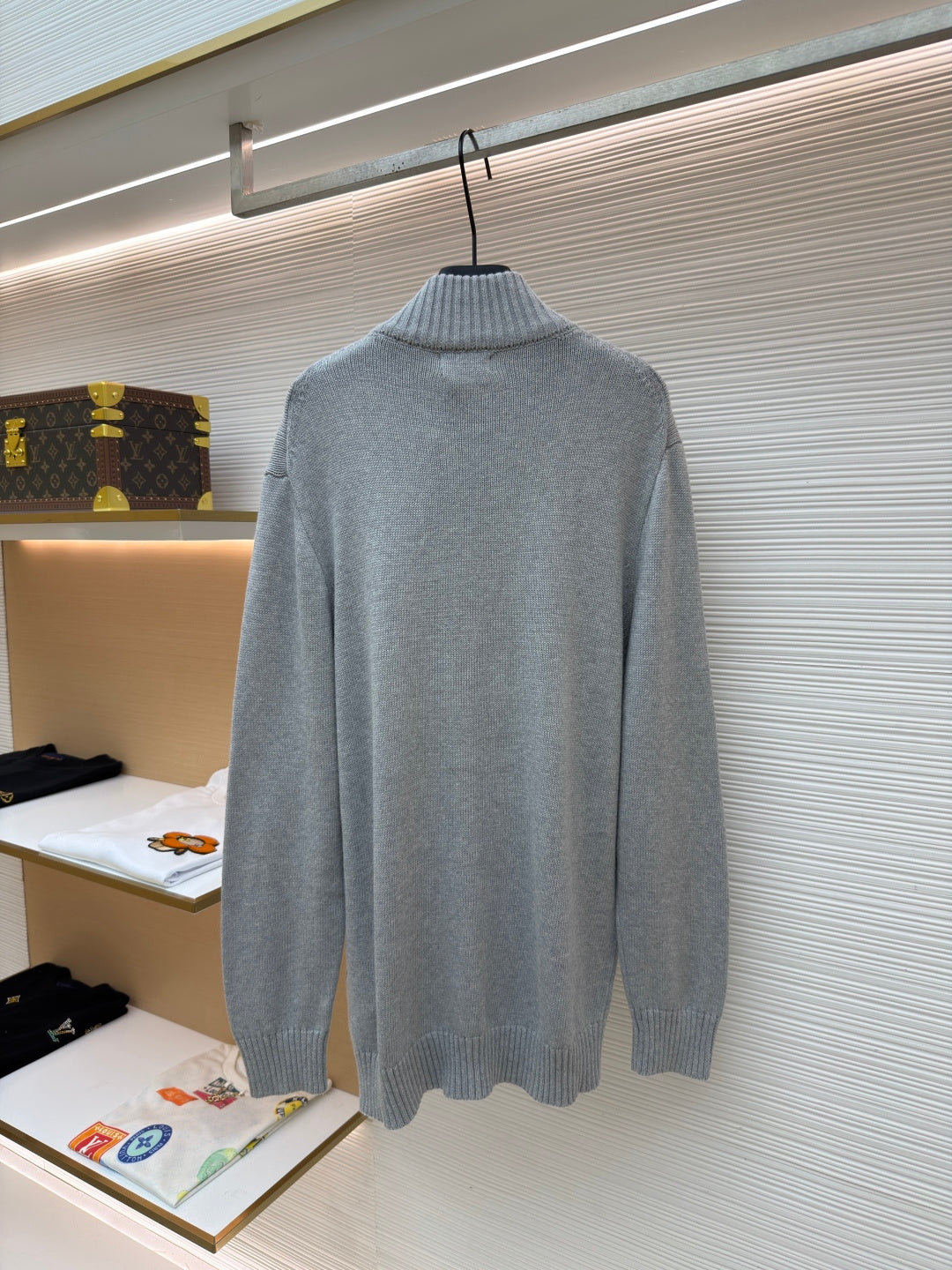 Embroidered Turtleneck Sweater