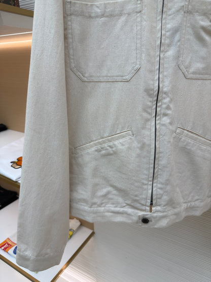 Triangle Logo Zip Jacket