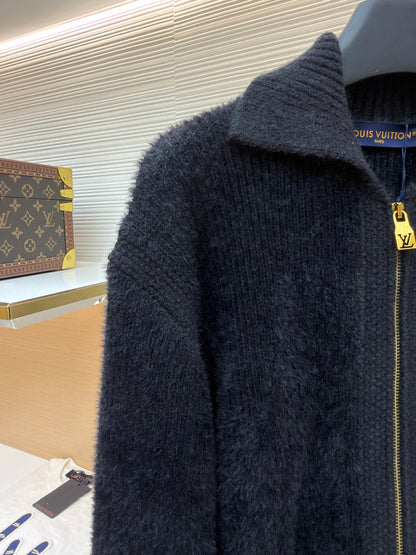 LV Logo Zip Jacket
