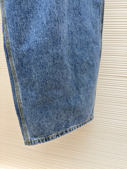 Embroidered Jeans