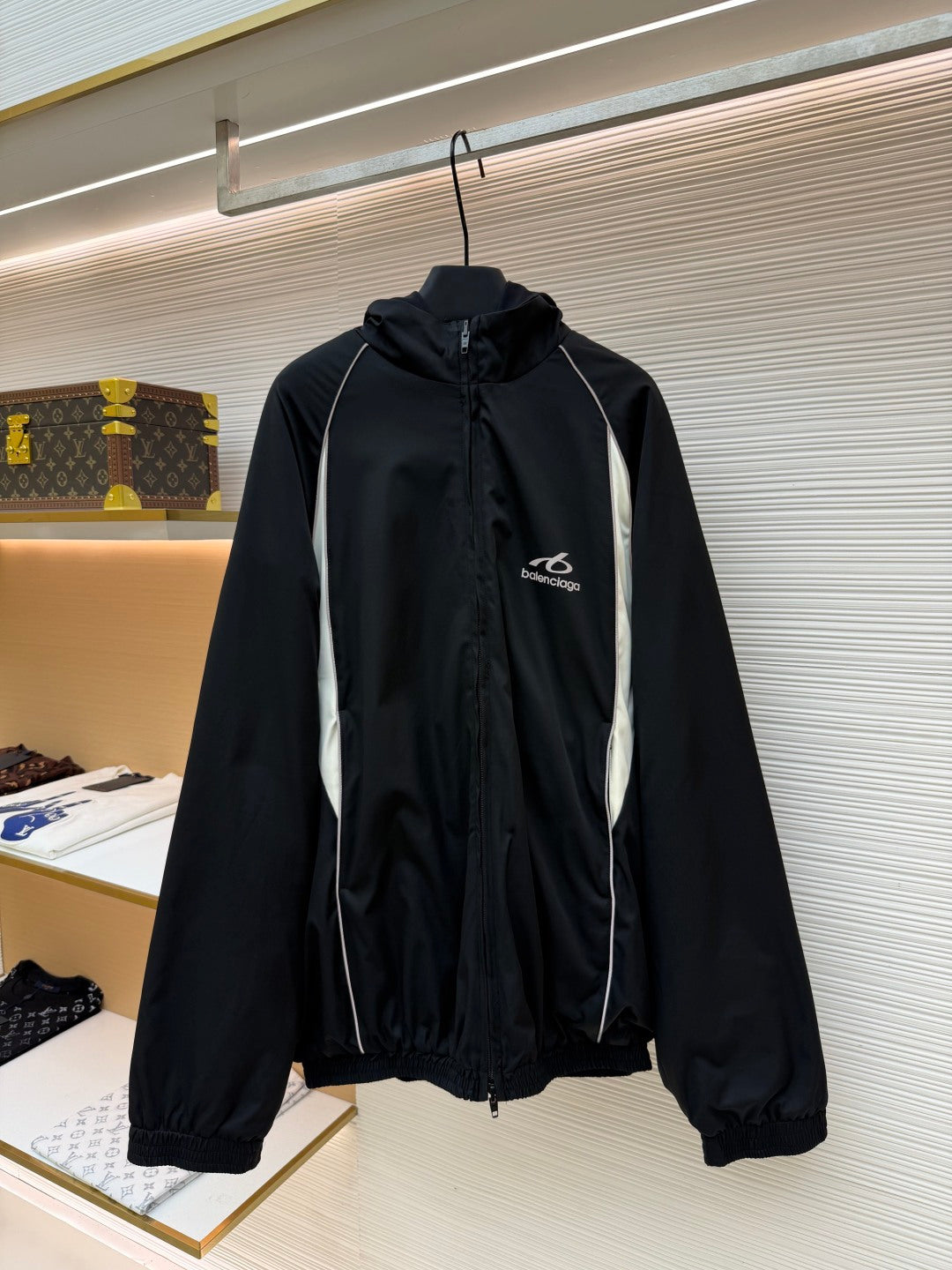 Reflective Zip-Up Hoodie