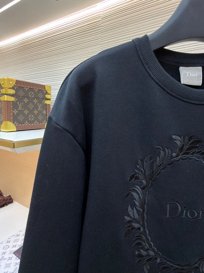 Embroidered Crewneck Sweatshirt