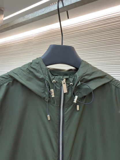Hooded Windbreaker