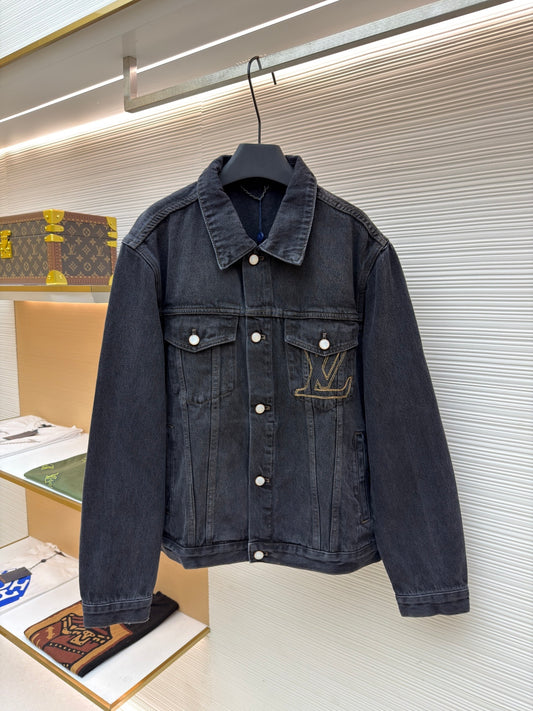 Embroidered Denim Jacket