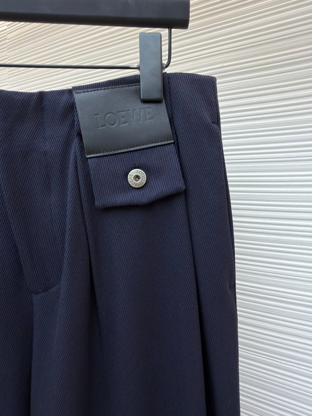 Logo Patch Relaxed Trousers