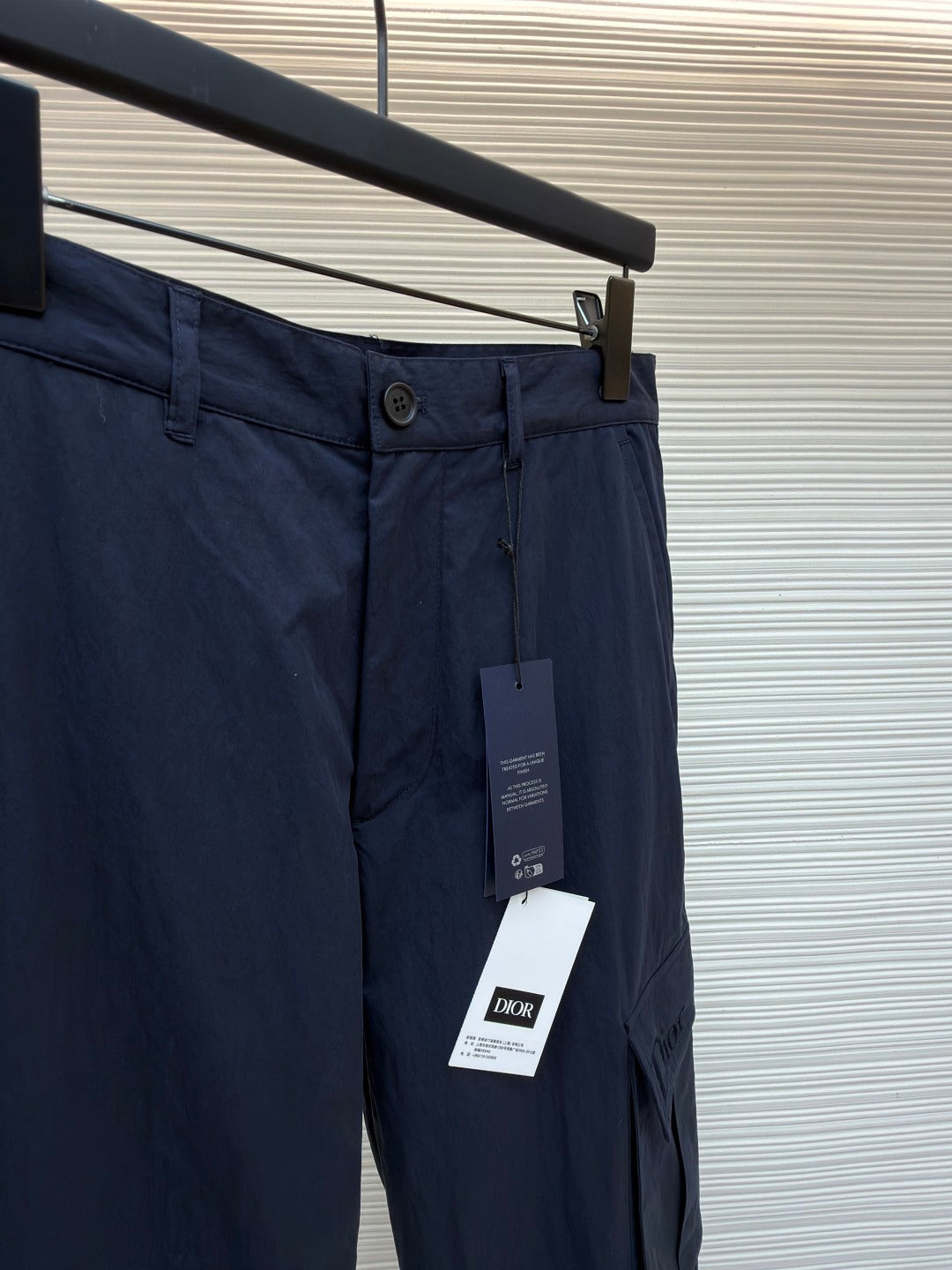 Embroidered Cargo Trousers