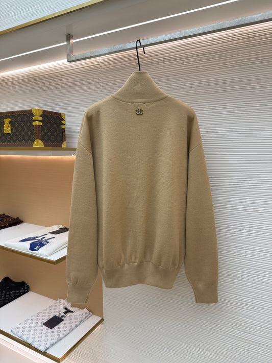 Logo Half-Zip Sweater