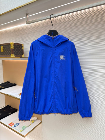 Vintage Check Hooded Jacket