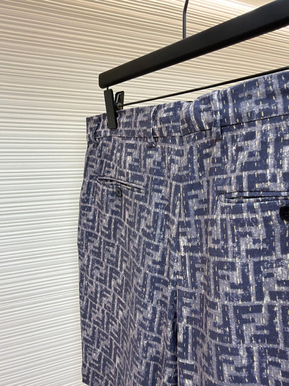Logo Denim Shorts