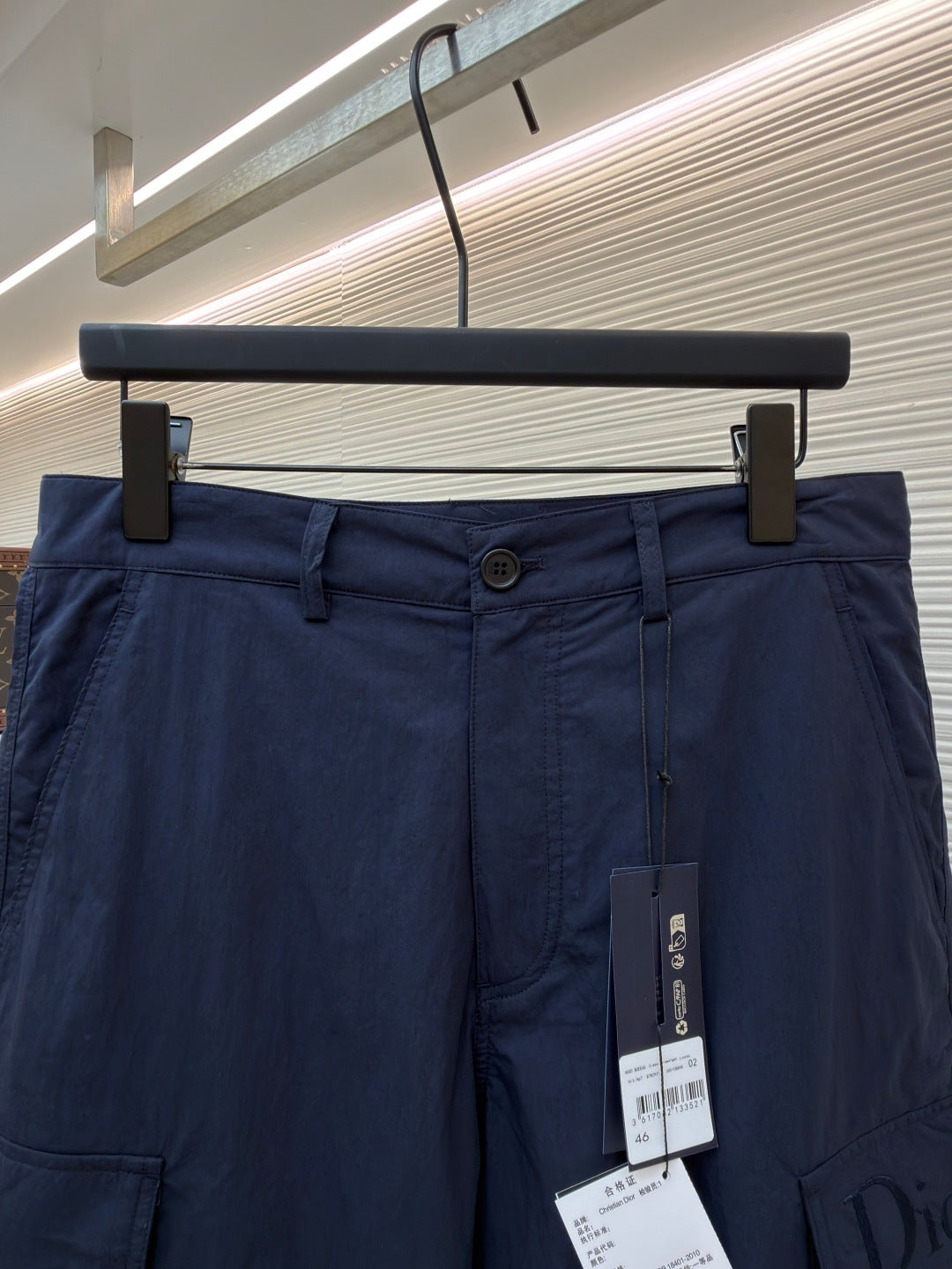 Embroidered Cargo Shorts