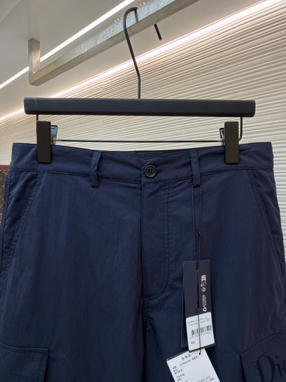 Embroidered Cargo Shorts
