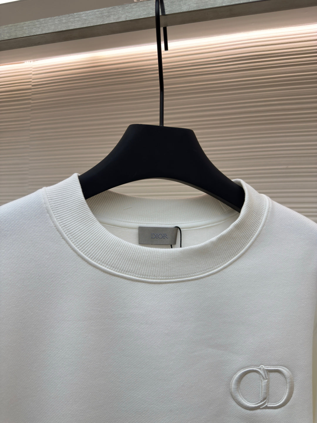 Embroidered Crewneck Sweatshirt