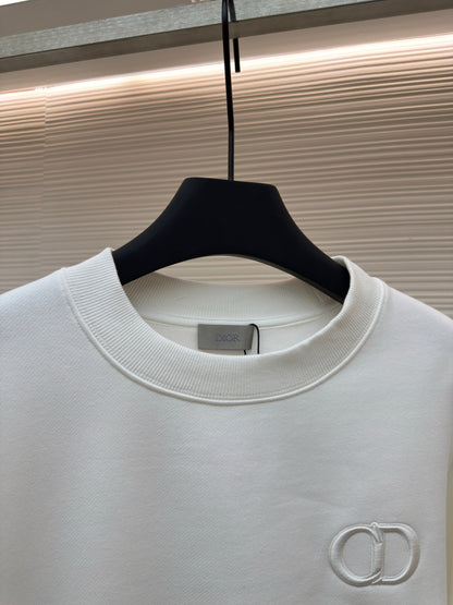 Embroidered Crewneck Sweatshirt