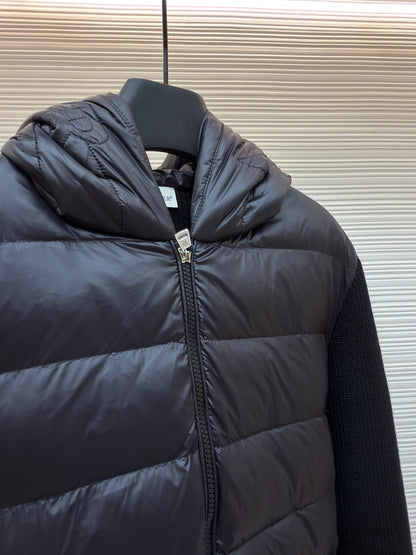 Embroidered Down Jacket