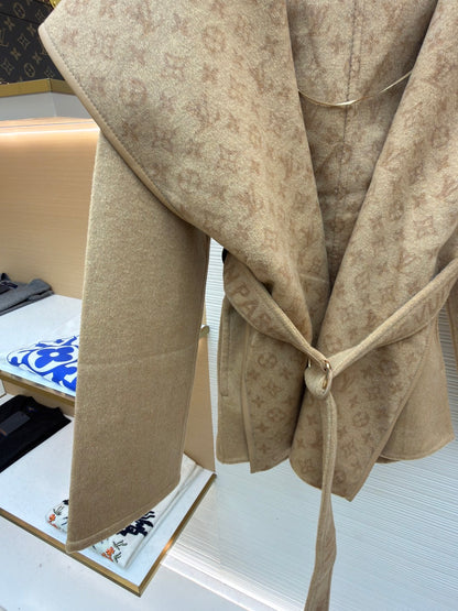 Wool Hooded Coat